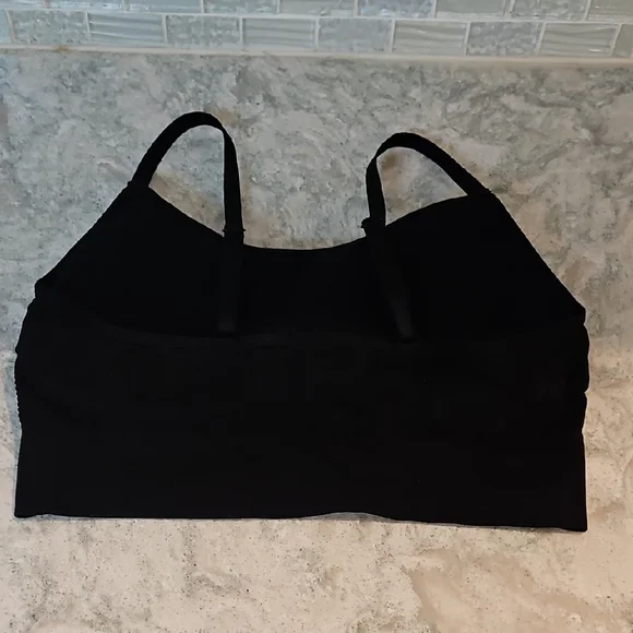 Nwt Juicy Couture Black Rhinestone Bralette Top - Picture 4 of 5